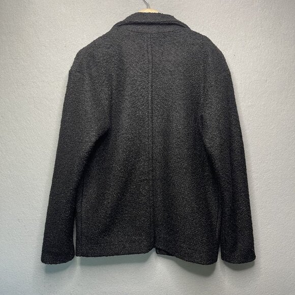 Elodie Women's Wool Blend Teddy Coat Jacket Black Size M - Picture 4 of 5